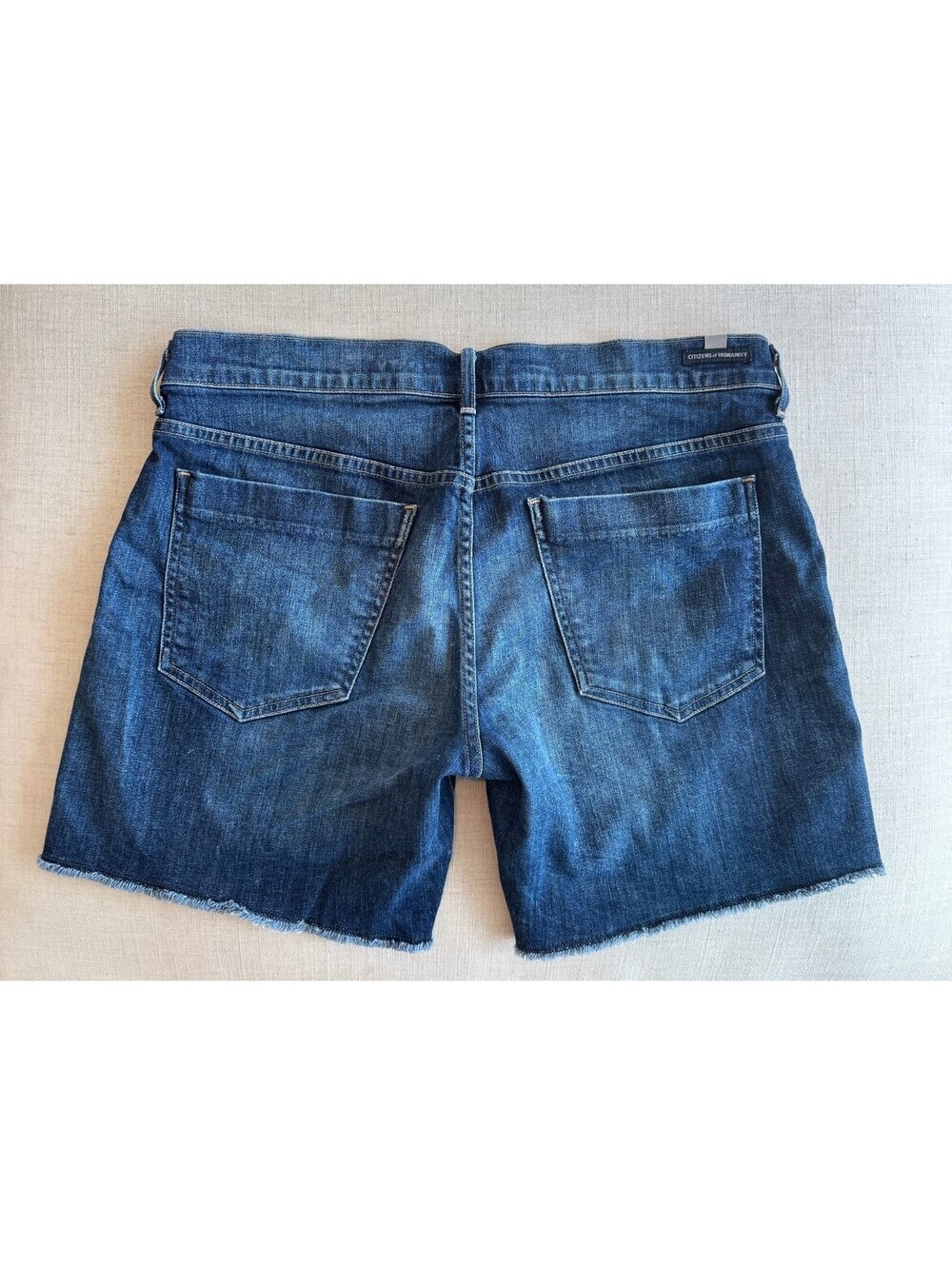 Citizens of Humanity Maternity Denim Shorts Size 32 Premium Jeans - Picture 3 of 5